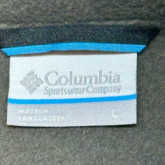 Columbia Fleece Pullover - Half Zip - Men’s Large - GUC - Picture 4 of 5